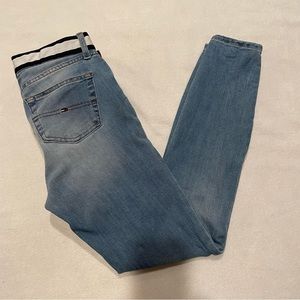Tommy Hilfiger jeans, blue, high rise legging, 2